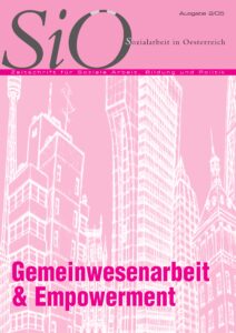 Cover SIÖ 02.2025 Gemeinwesenarbeit