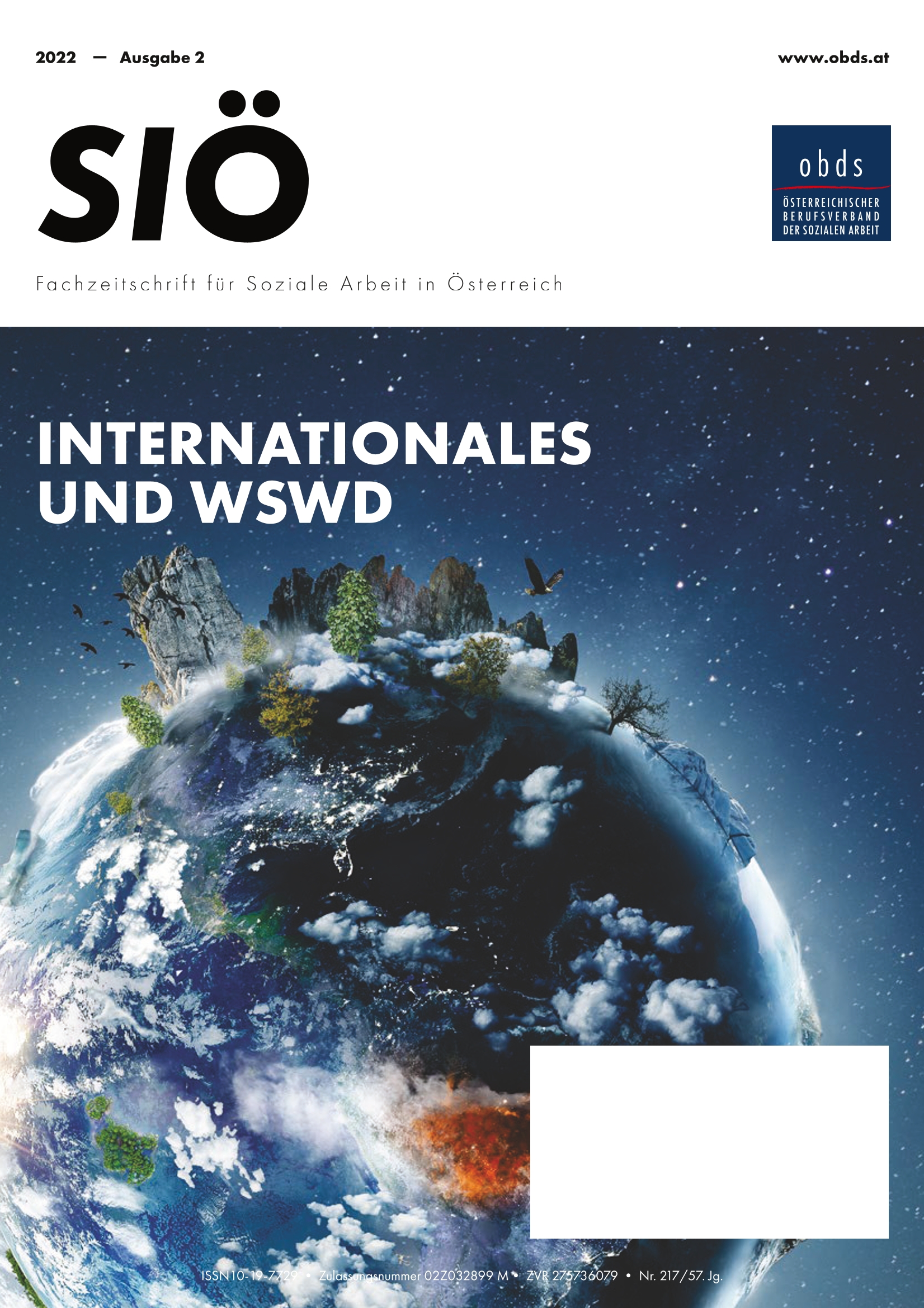 siö_217_2-2022 Deckblatt Internationales und WSWD - SIÖ (2.2022)