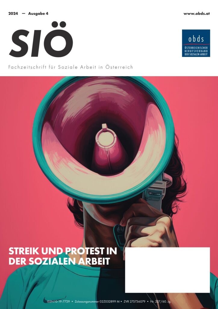 Streik und Protest in der Sozialen Arbeit - SIÖ (4.2024)