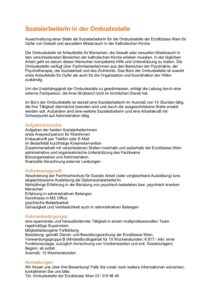 Stellenausschreibung 2026 pdf