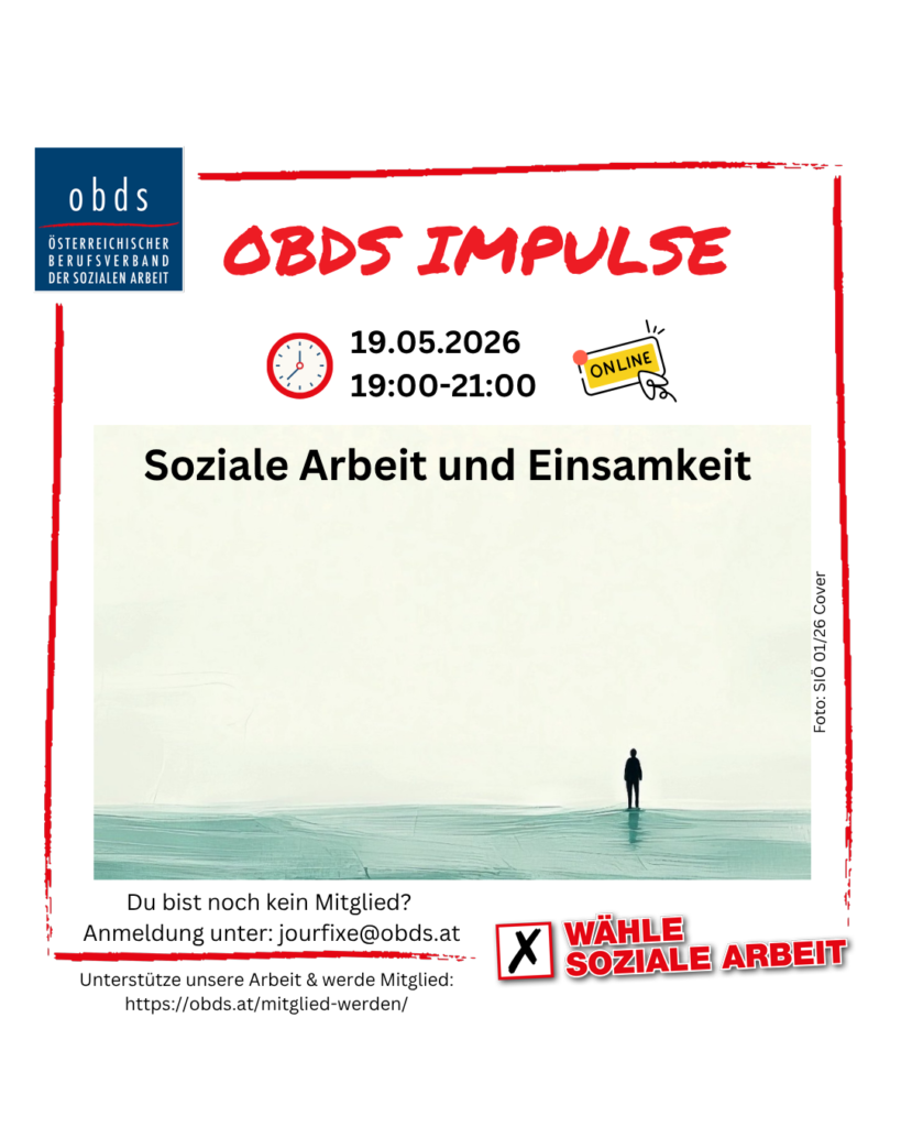 obds Impulse vom 19.5.2026 über Einsamkeit