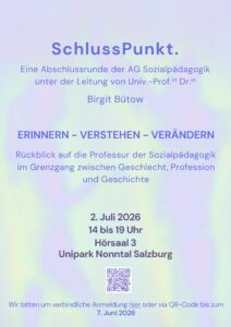 SchlussPunkt. Veranstaltung Flyer pdf
