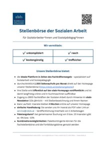 Produktdatenblaetter obds 2026 stellenboerse pdf
