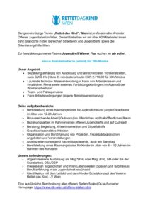 Stellenausschreibung JT Wr.Flur 30h Juli2026 pdf