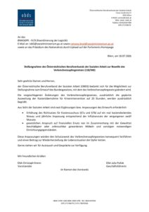 Stellungnahme Novellierung Verbrechensopfergesetz pdf