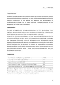 persoenliches Anschreiben der Geschaeftsfuehrerin zur finanziellen Situation pdf