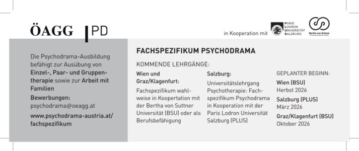 Inserat Psychodrama