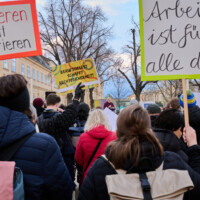 WSWD 2026 Kundgebung - Korinna Schumann, Bundesministerin für Arbeit, Soziales, Gesundheit, Pflege und Konsumentenschutz @Paul Feuersänger