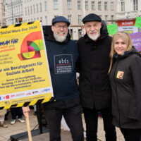 WSWD 2026 Kundgebung - Erich Fenninger als Vertreter der Dienstgeber in der Sozialwirtschaft @Paul Feuersänger